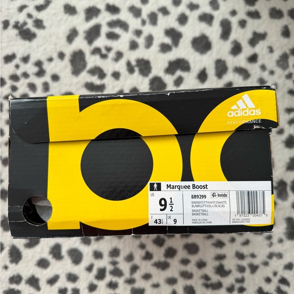 Men’s Adidas Marquee Boost Basketball Sneakers - Size 9.5 NWT - Picture 2 of 13